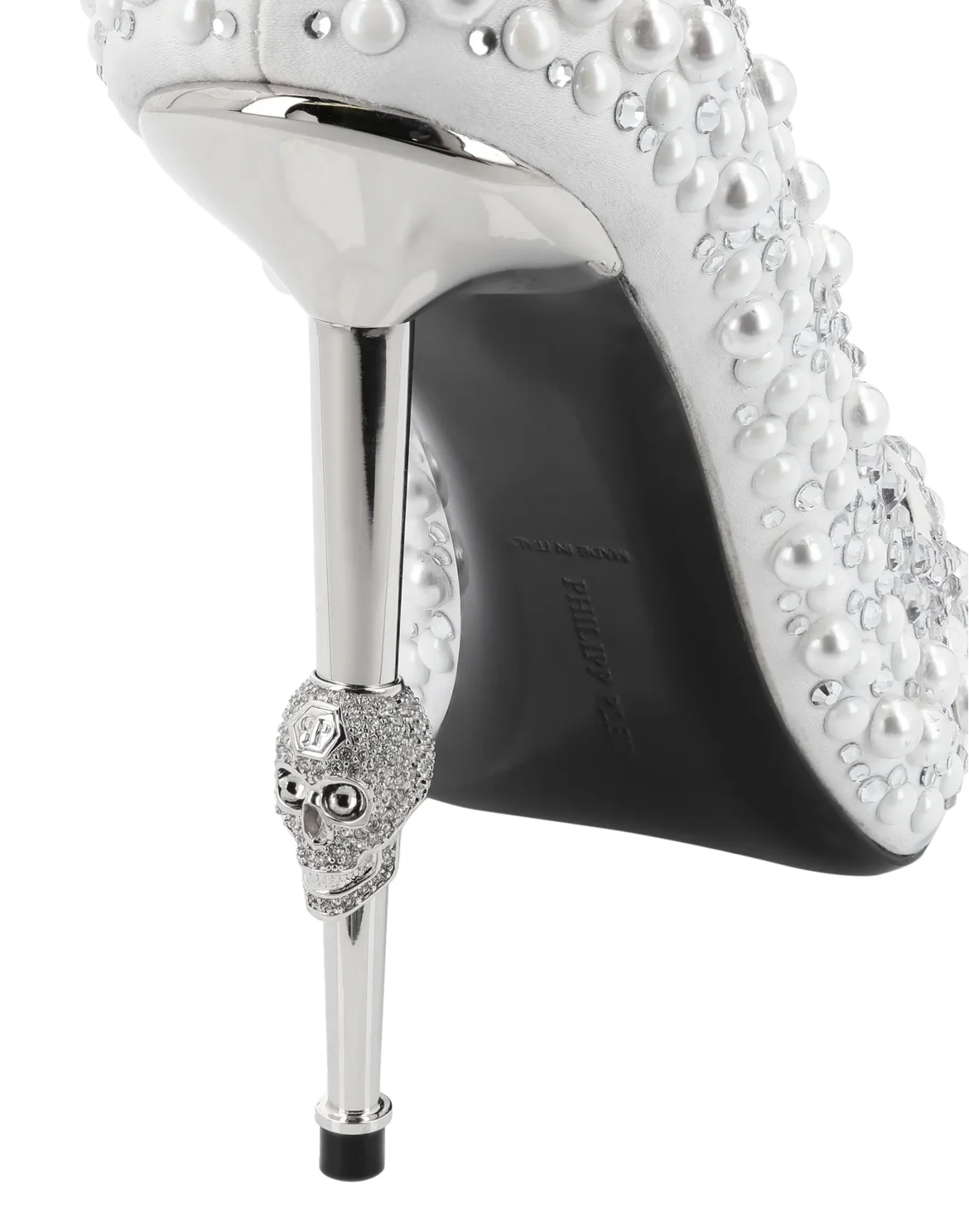 Decollete Hi-Heels Crystal, цвет: Белый