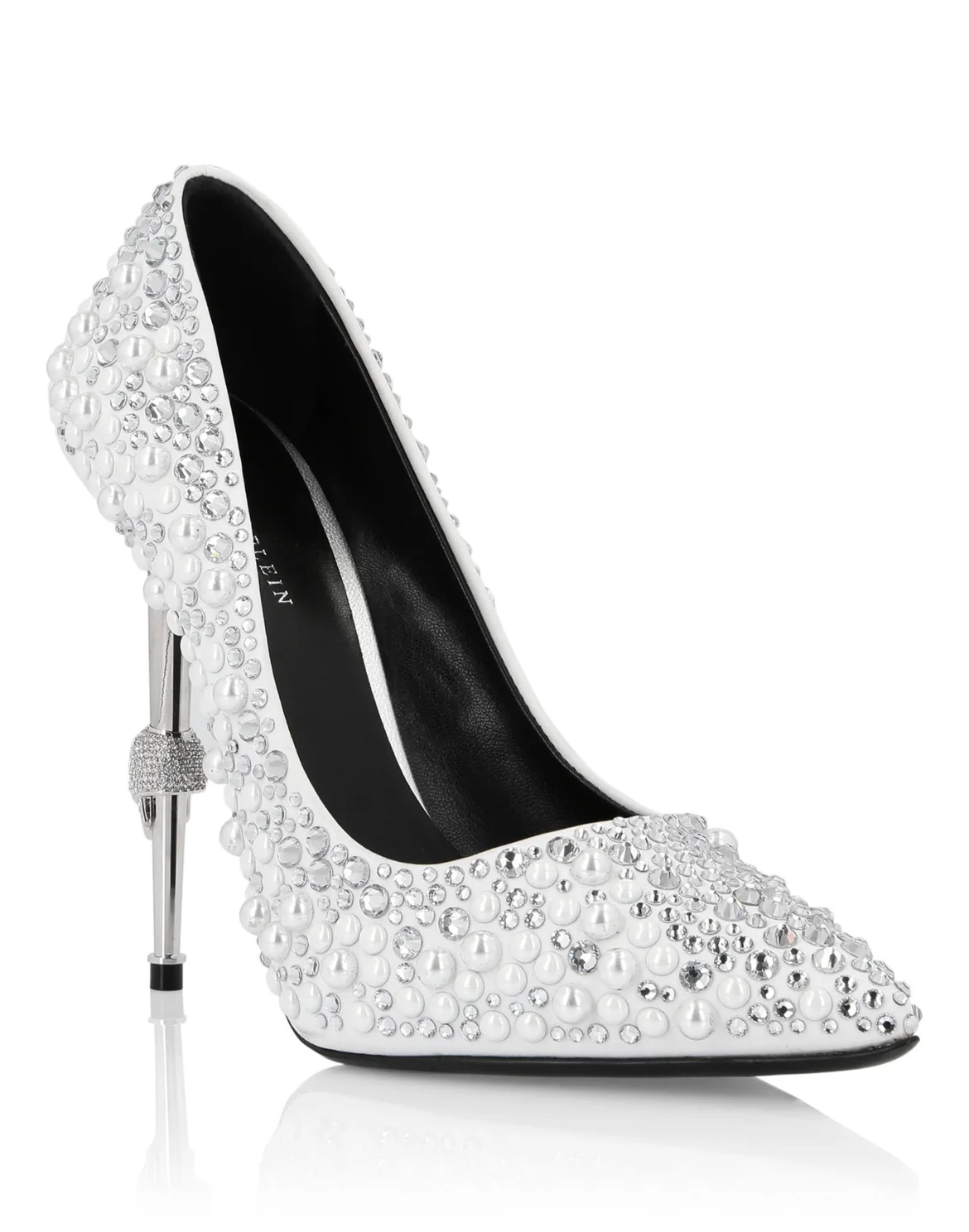 Decollete Hi-Heels Crystal, цвет: Белый