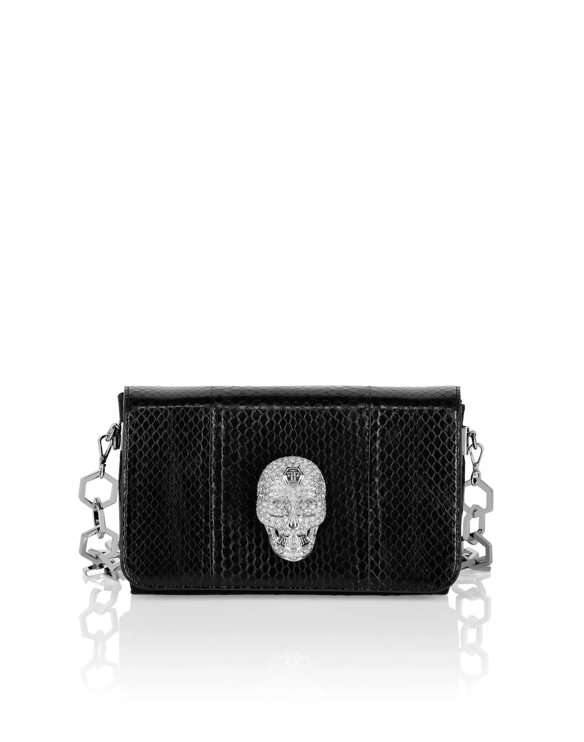Skull Clutch, цвет: Черный