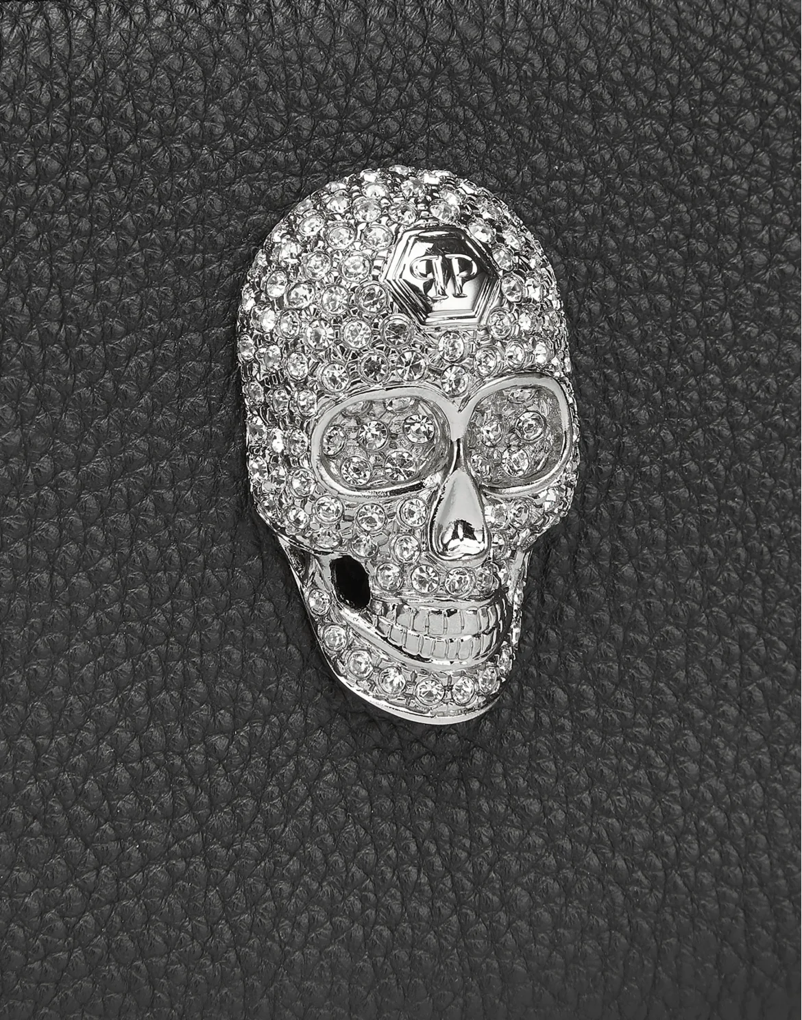 Continental wallet Skull crystal, цвет: Черный