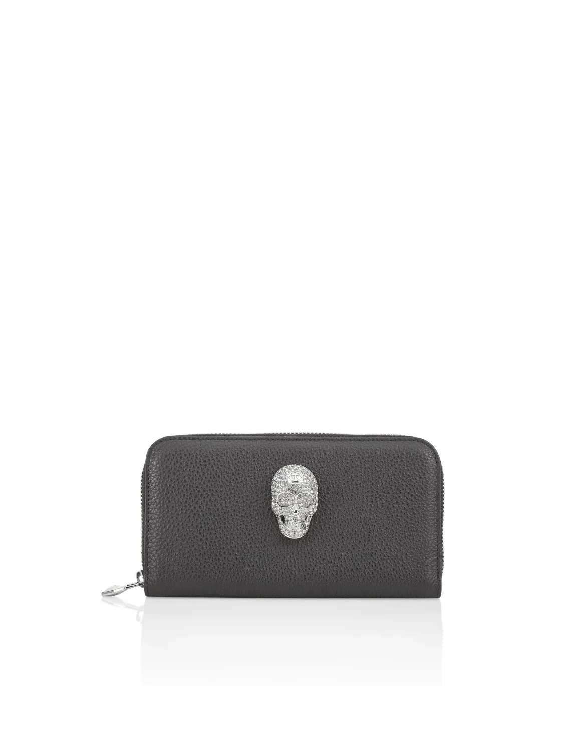 Continental wallet Skull crystal, цвет: Черный