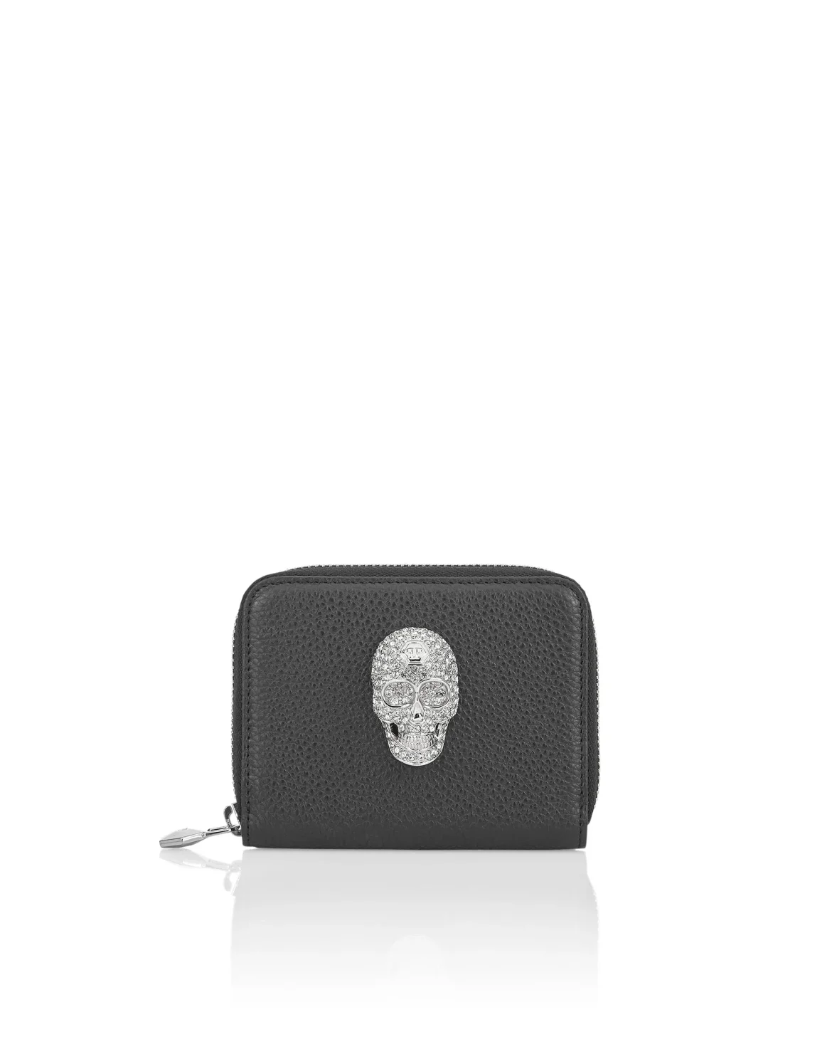 Continental wallet Skull crystal, цвет: Черный