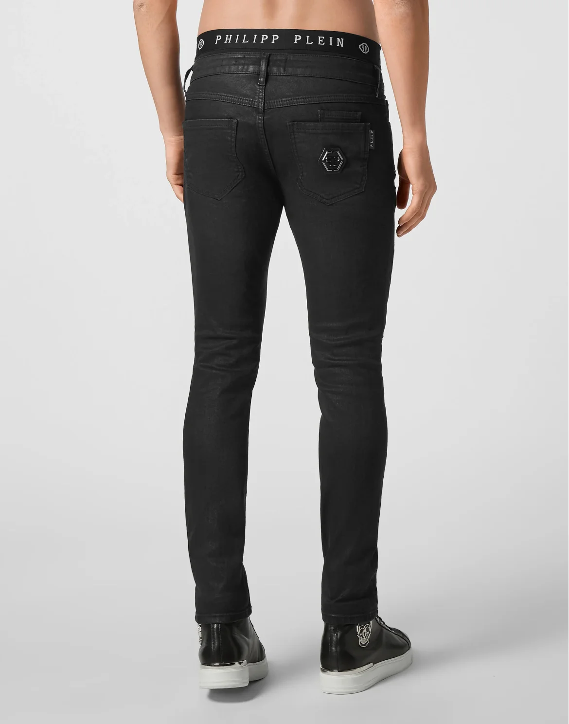 Slim Fit Destroyed, цвет: Черный