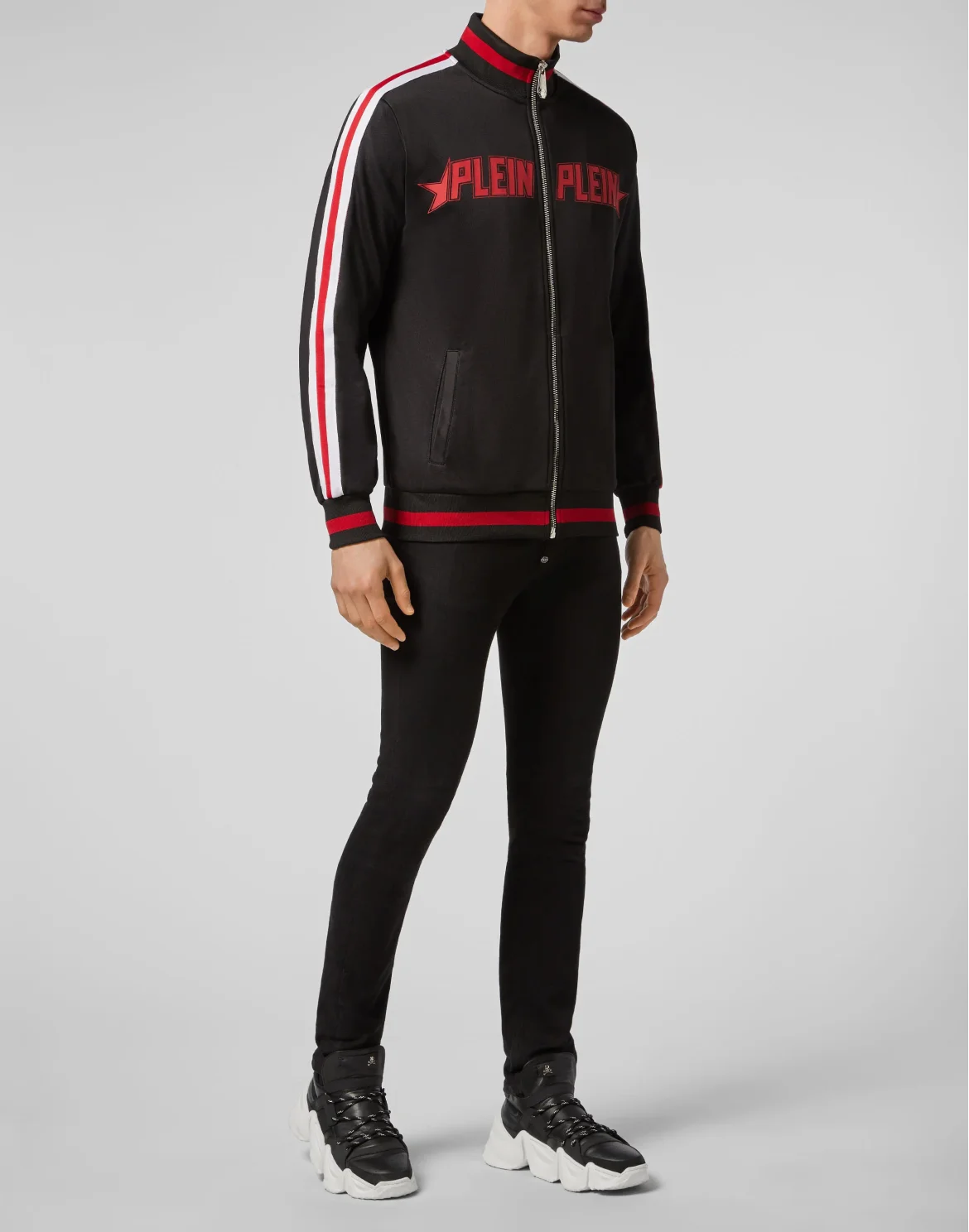 Jogging Jacket Plein Star, цвет: Черный