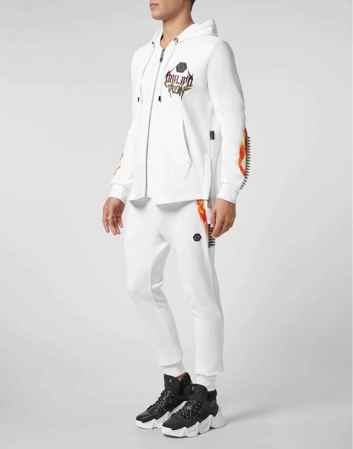 Hoodie Sweatjacket Rock PP, цвет: Белый