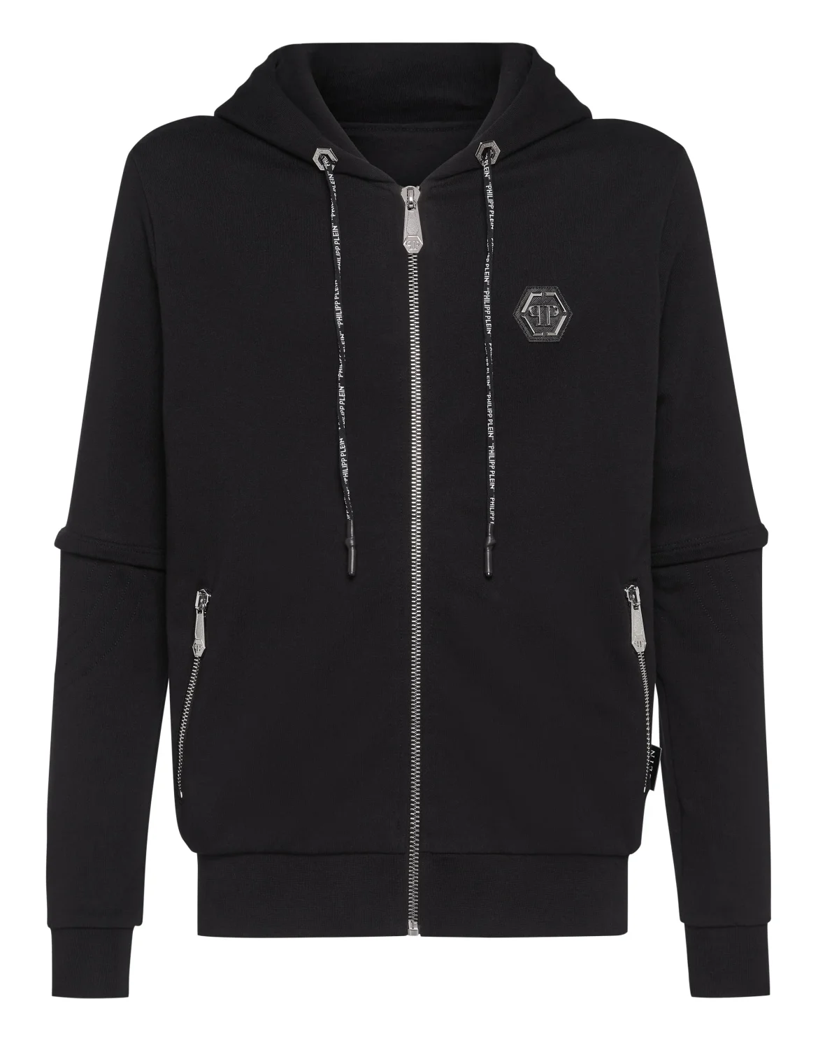 Hoodie Sweatjacket Studs, цвет: Черный