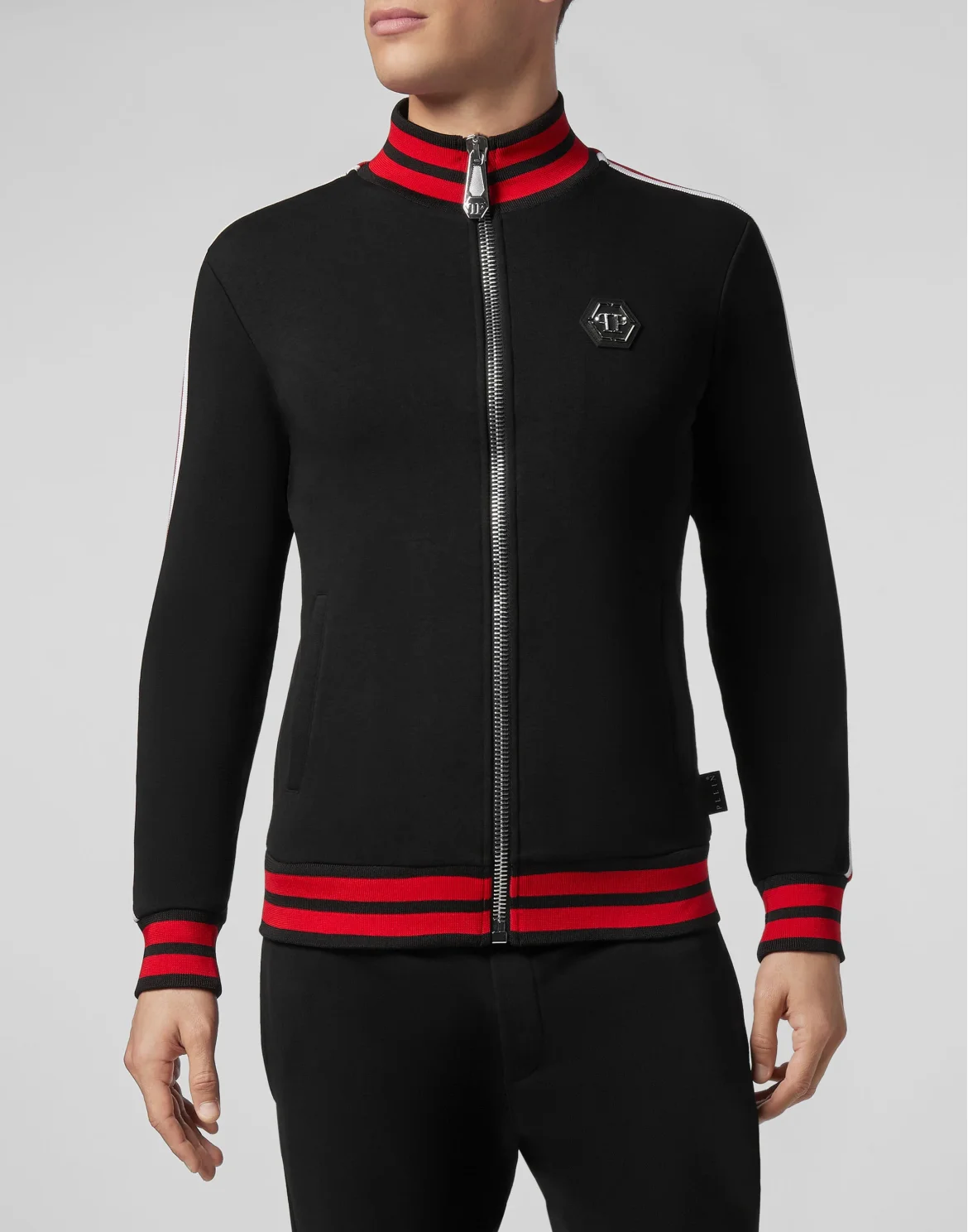 Jogging Jacket Plein Star, цвет: Черный