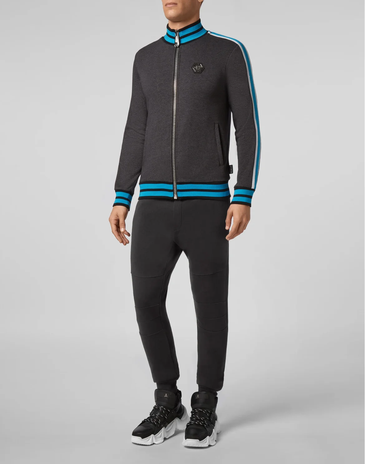 Jogging Jacket Plein Star, цвет: Серый