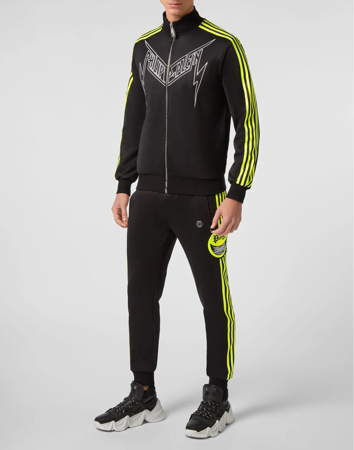 Jogging Jacket Evil Smile, цвет: Черный