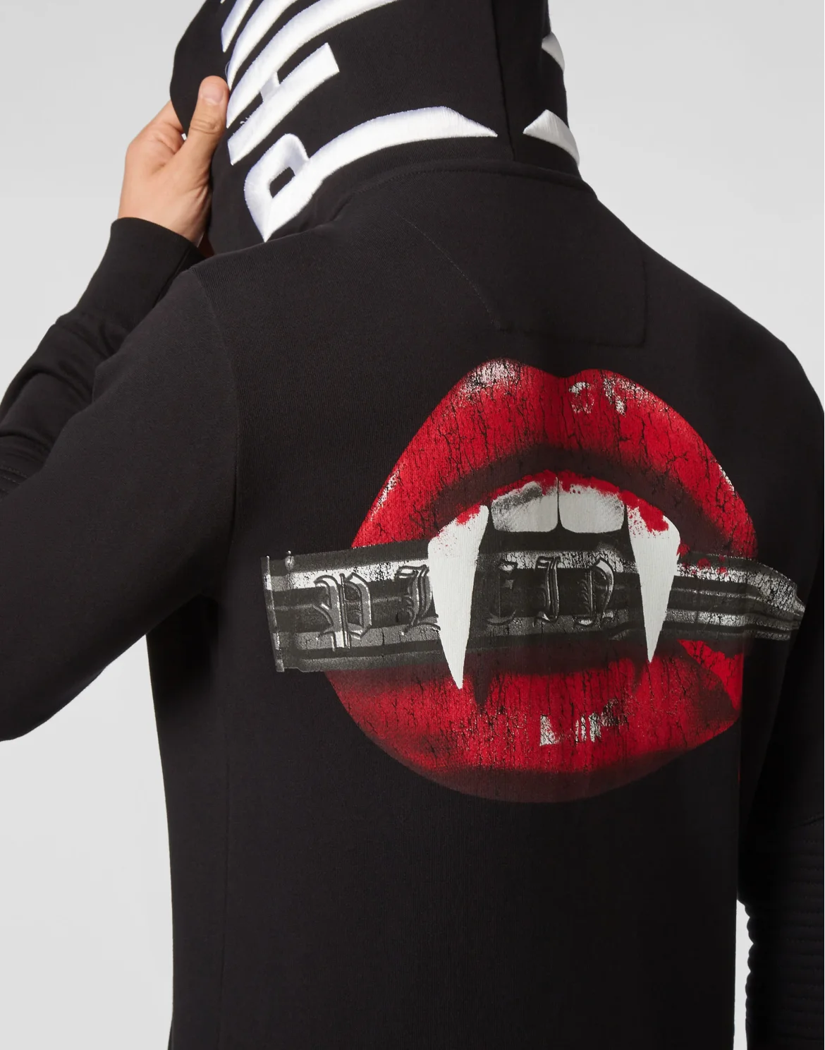 Hoodie Sweatjacket Vampire, цвет: Черный