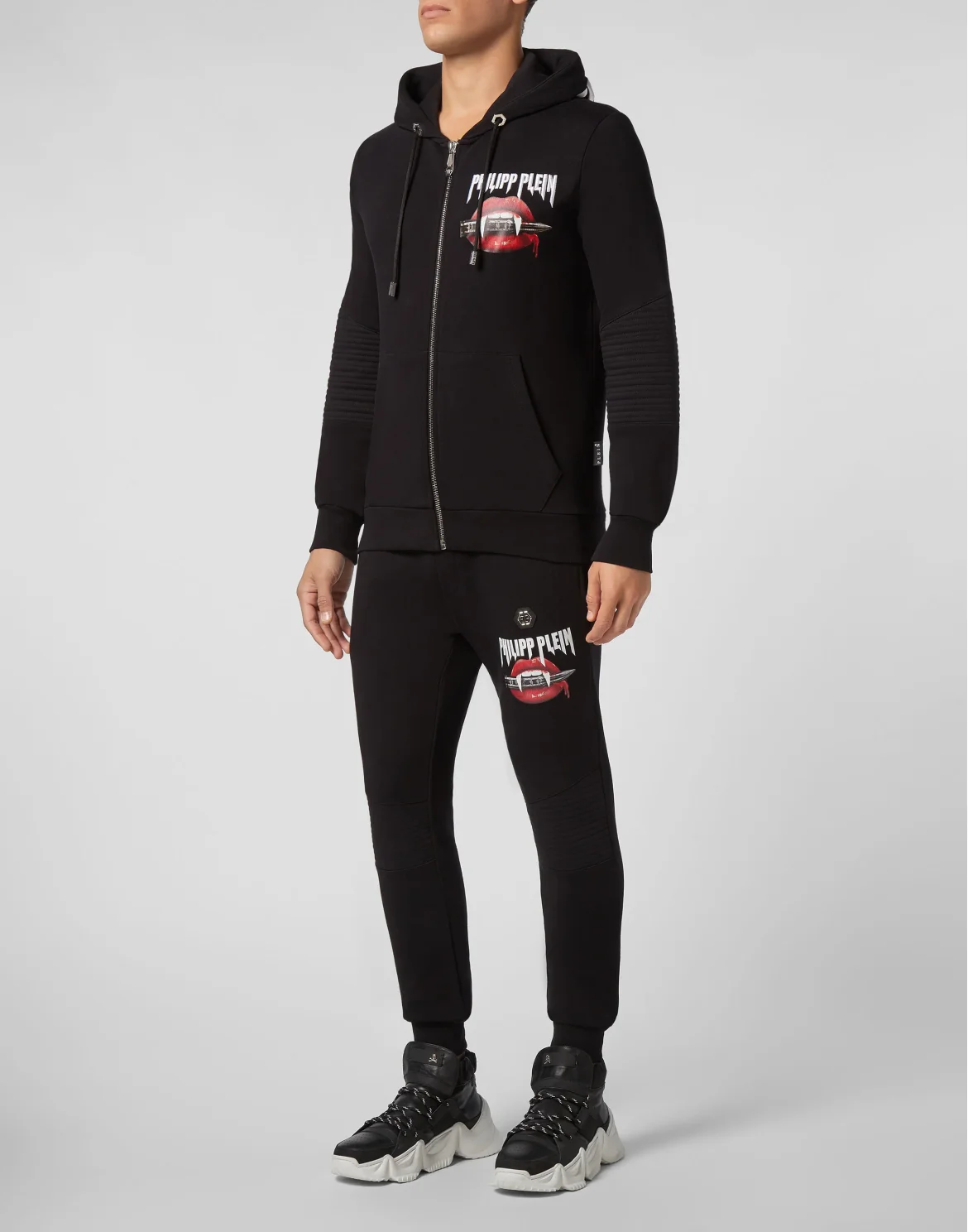 Hoodie Sweatjacket Vampire, цвет: Черный