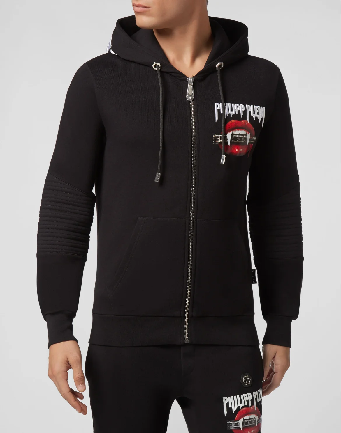 Hoodie Sweatjacket Vampire, цвет: Черный