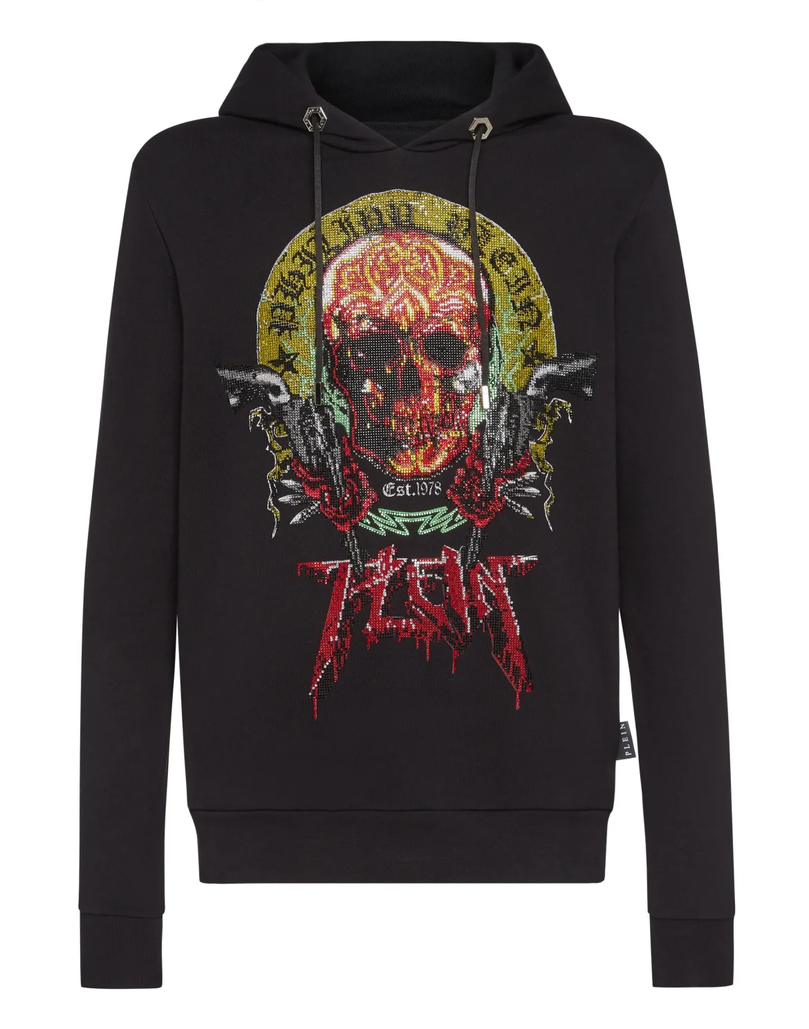 Hoodie sweatshirt Skull, цвет: Черный