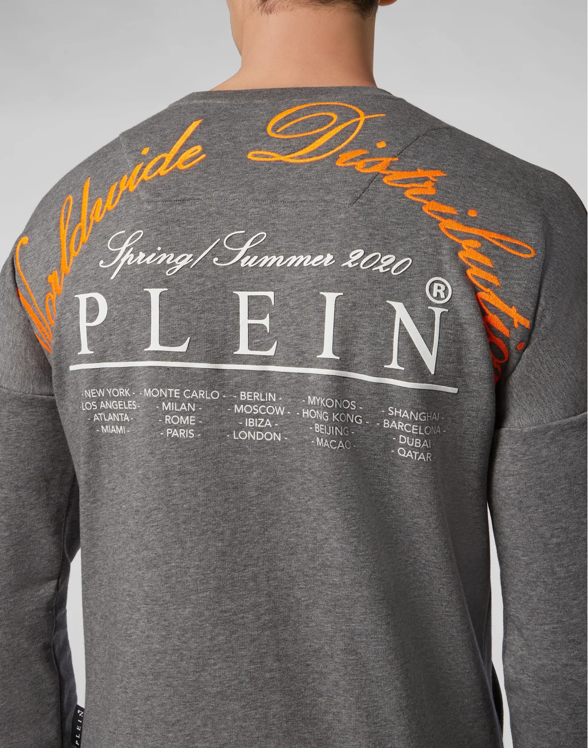 Sweatshirt LS Plein Star, цвет: Серый