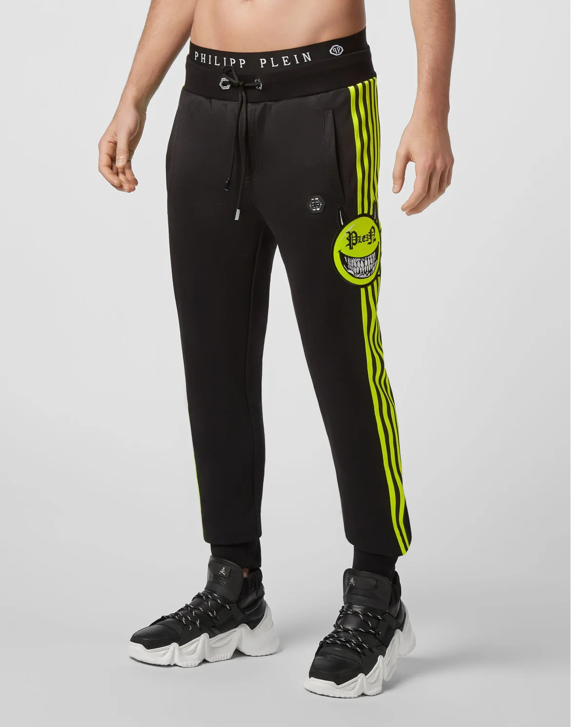 Jogging Trousers Evil Smile, цвет: Черный
