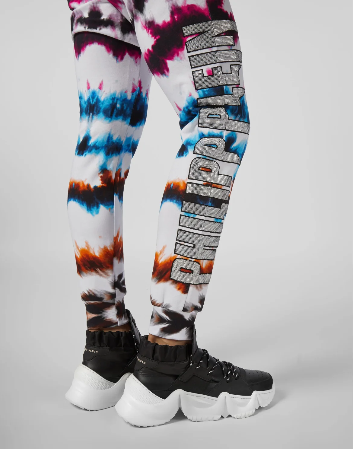 Jogging Trousers Tie dye, цвет: Белый