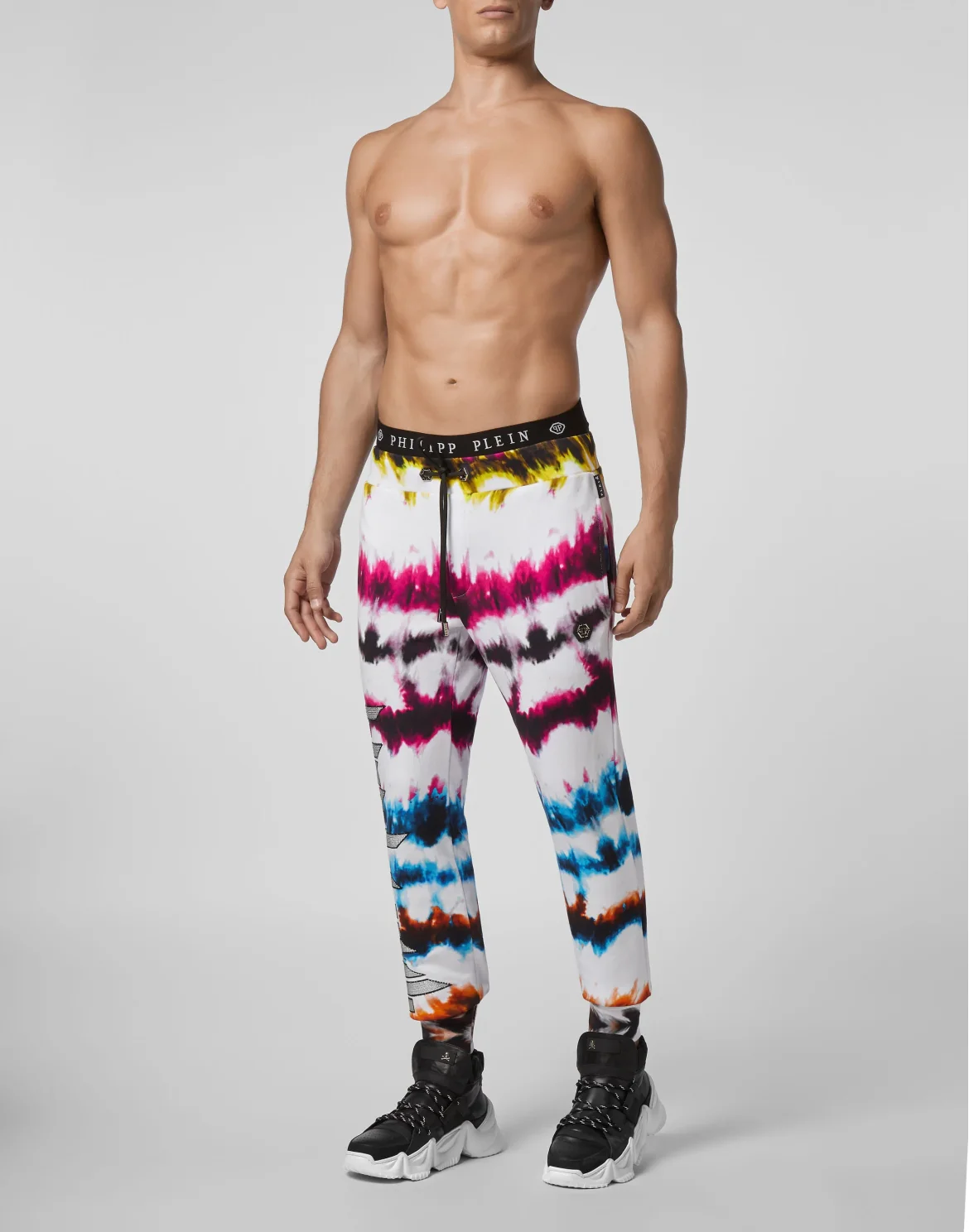 Jogging Trousers Tie dye, цвет: Белый