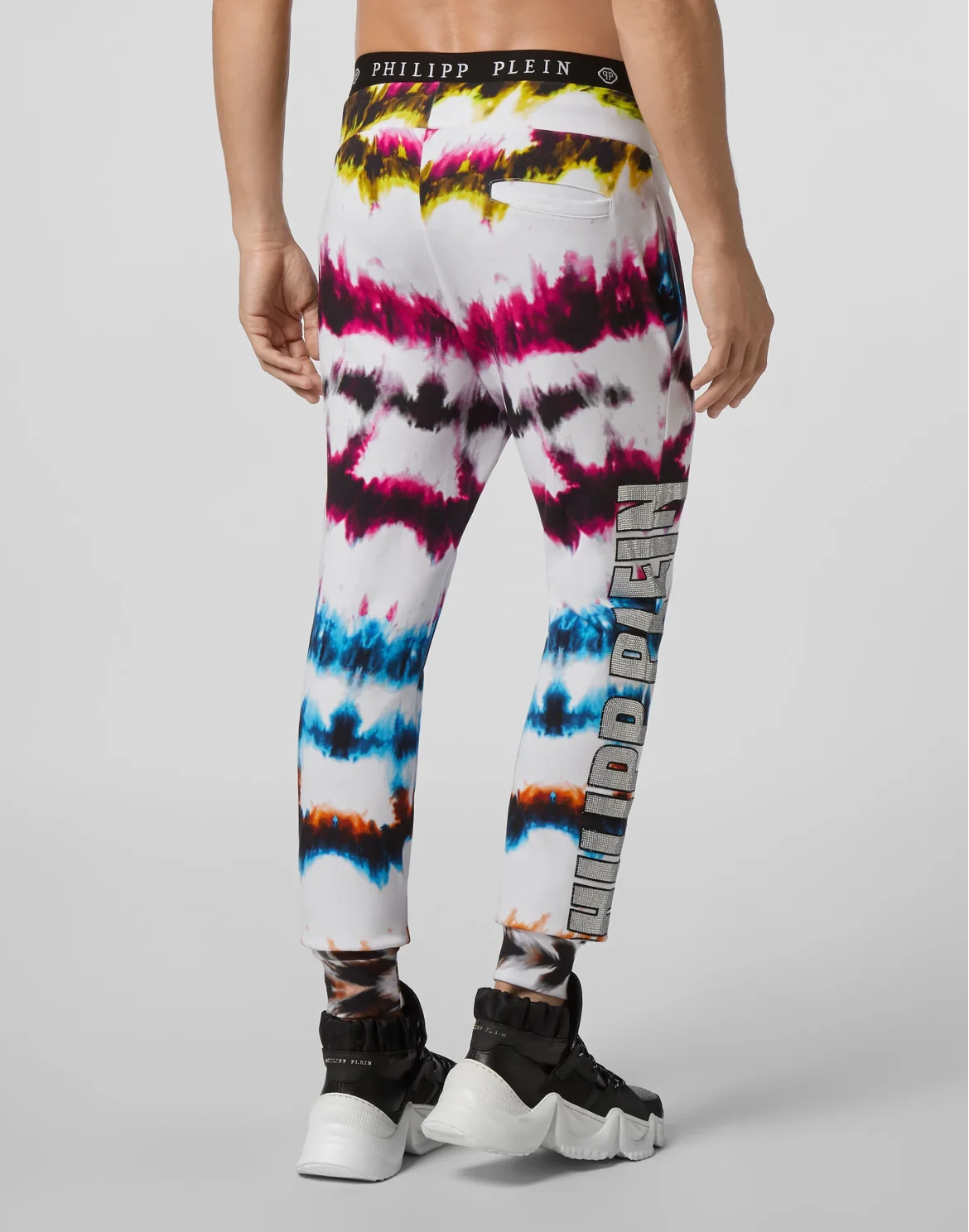 Jogging Trousers Tie dye, цвет: Белый