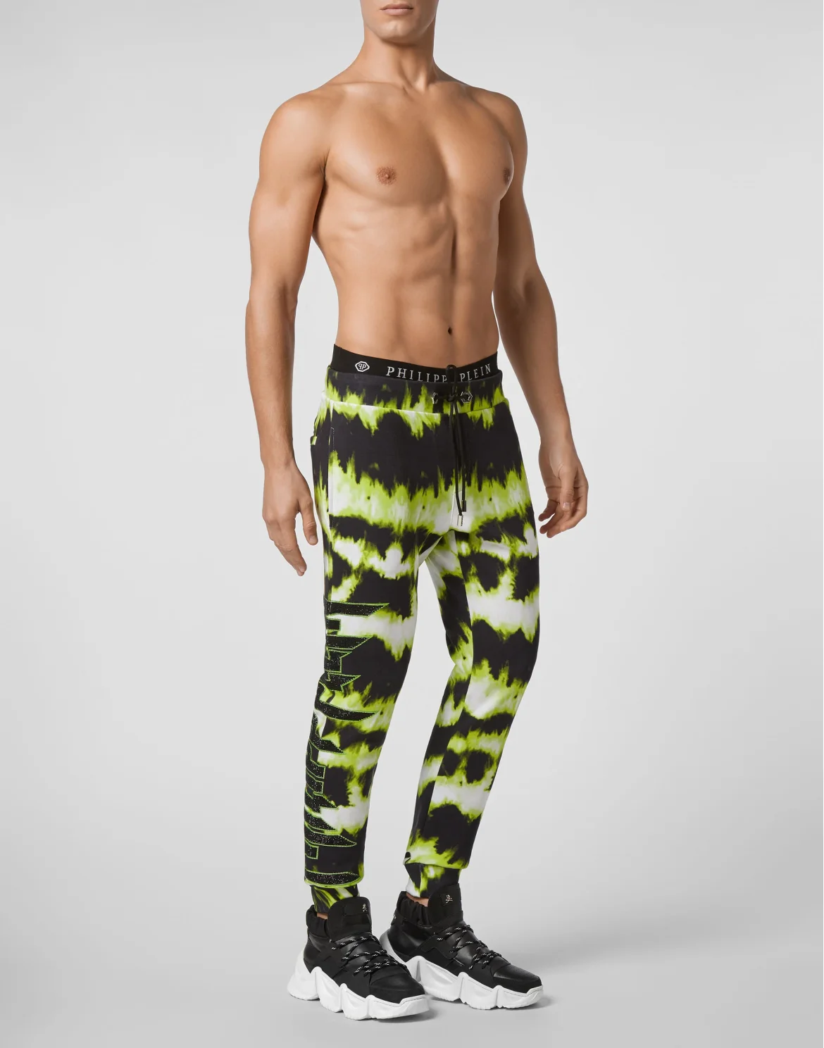 Jogging Trousers Tie dye, цвет: Черный