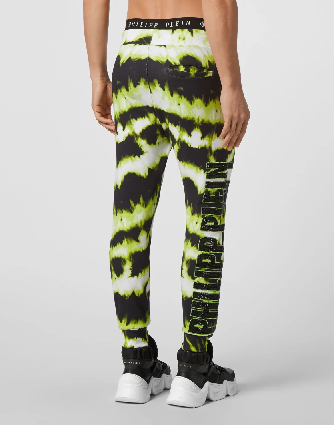 Jogging Trousers Tie dye, цвет: Черный