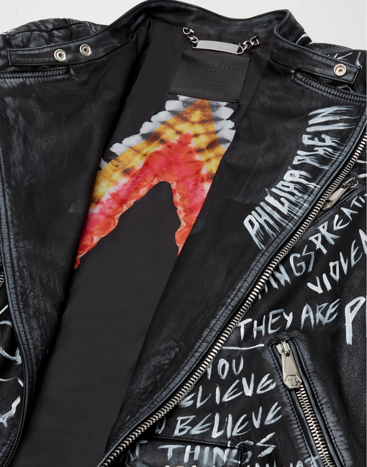 Leather Biker ROCKSTAR, цвет: Черный