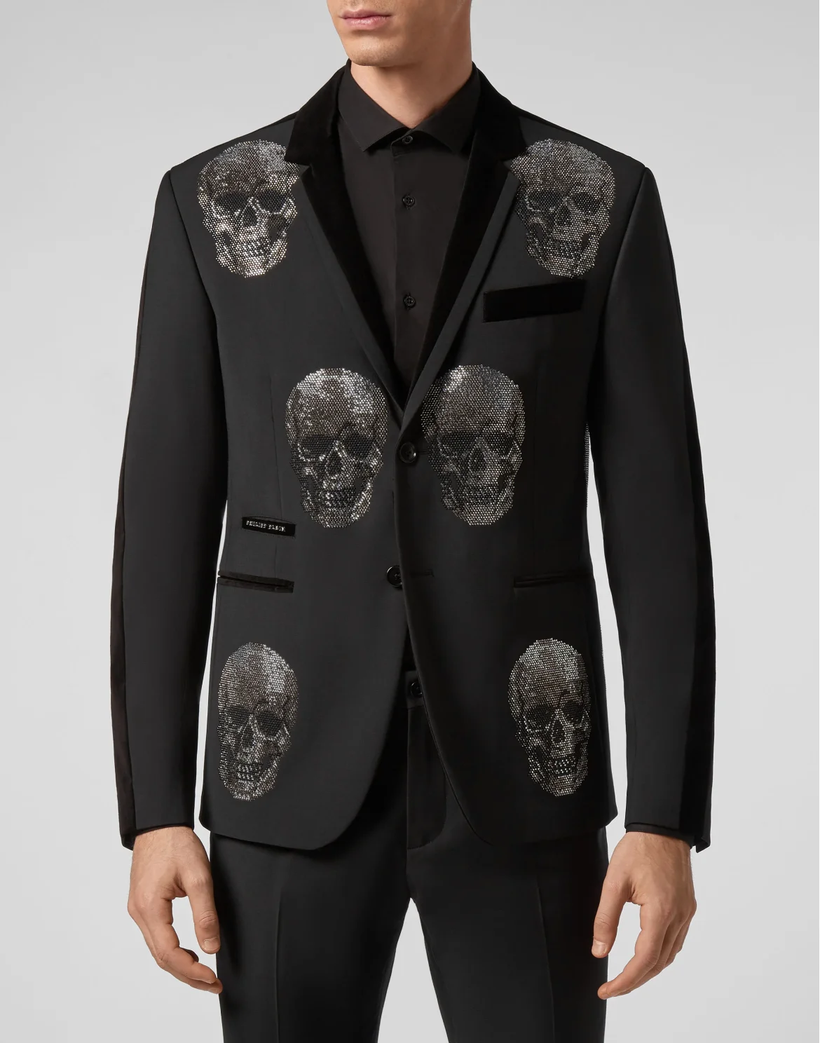 Blazer Skull crystal, цвет: Черный