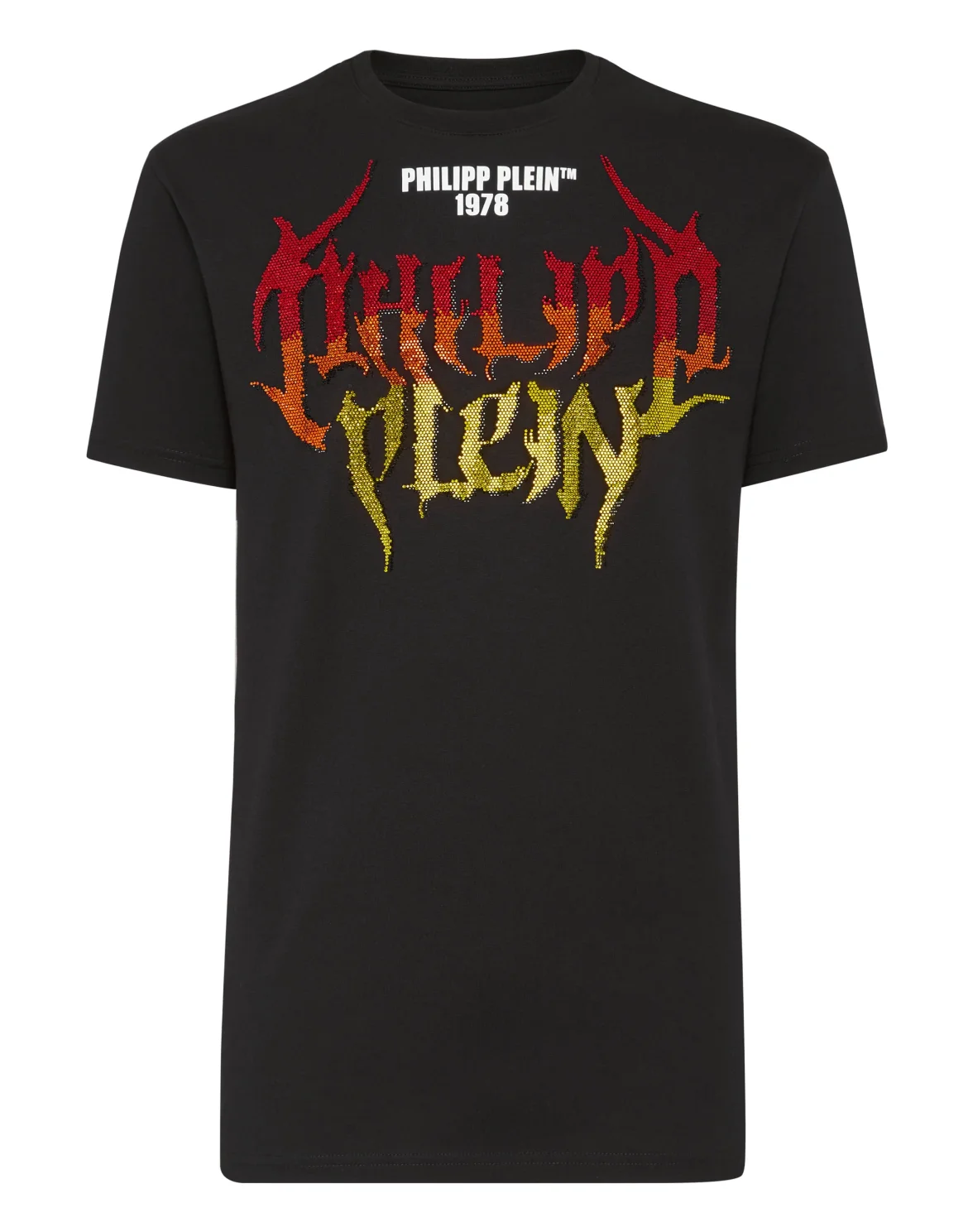 T-shirt Round Neck SS Rock PP, цвет: Черный