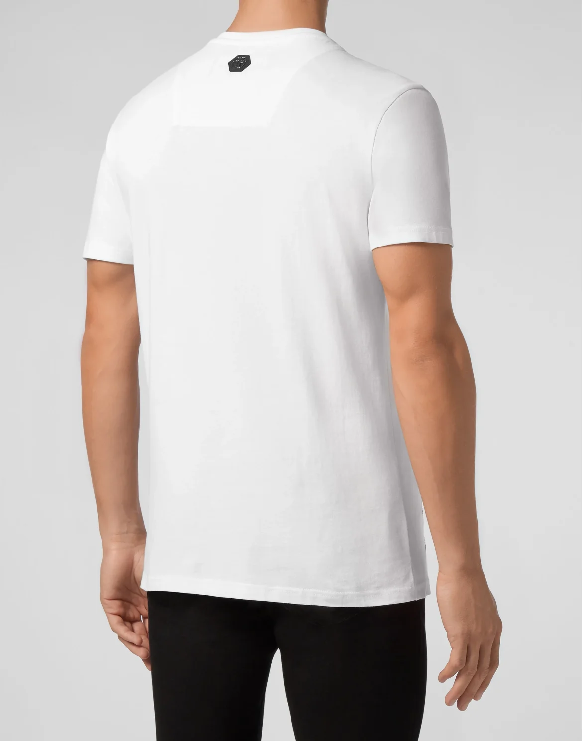 T-shirt Round Neck SS Gothic Plein, цвет: Белый