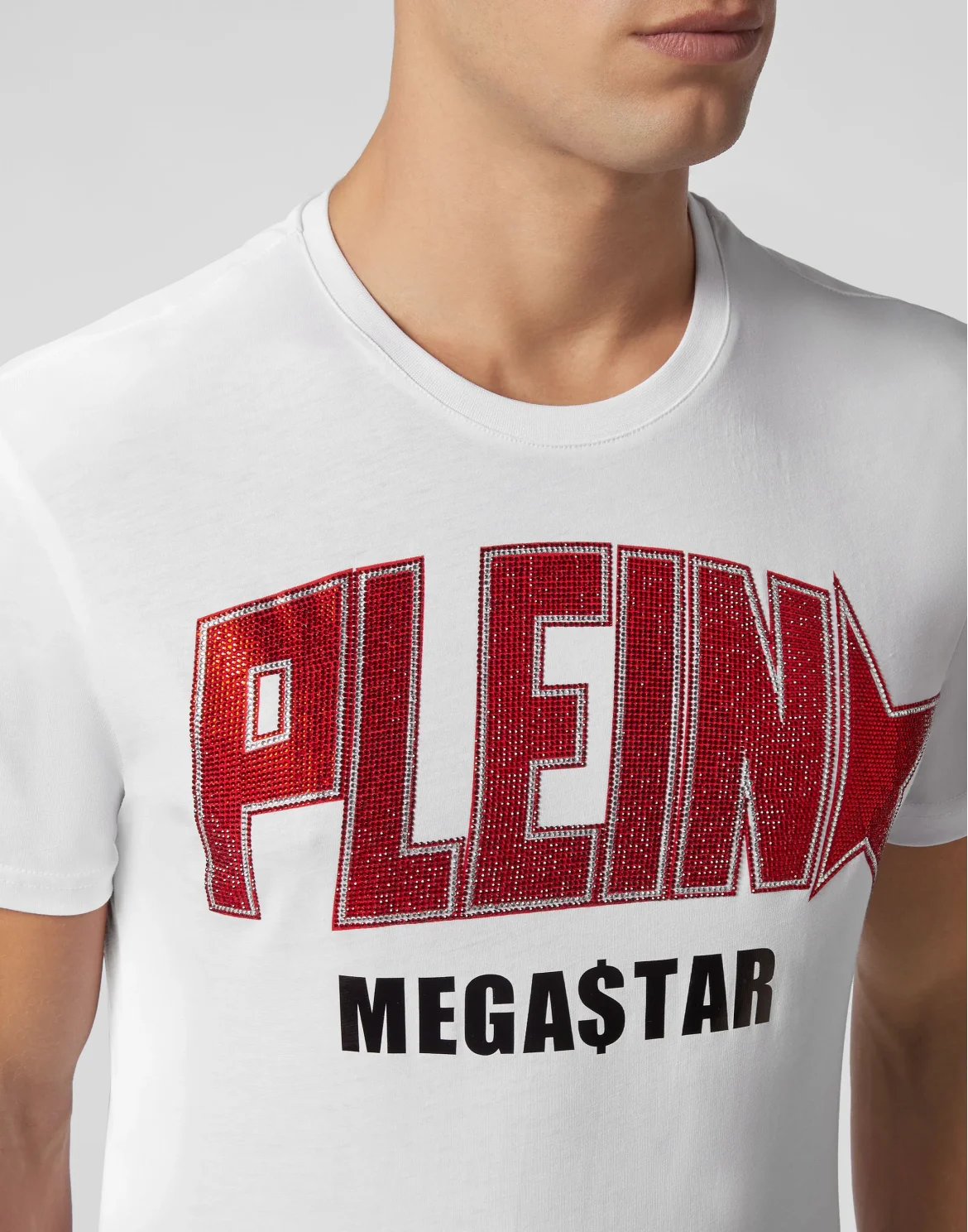 T-shirt Round Neck SS Plein Star, цвет: Белый