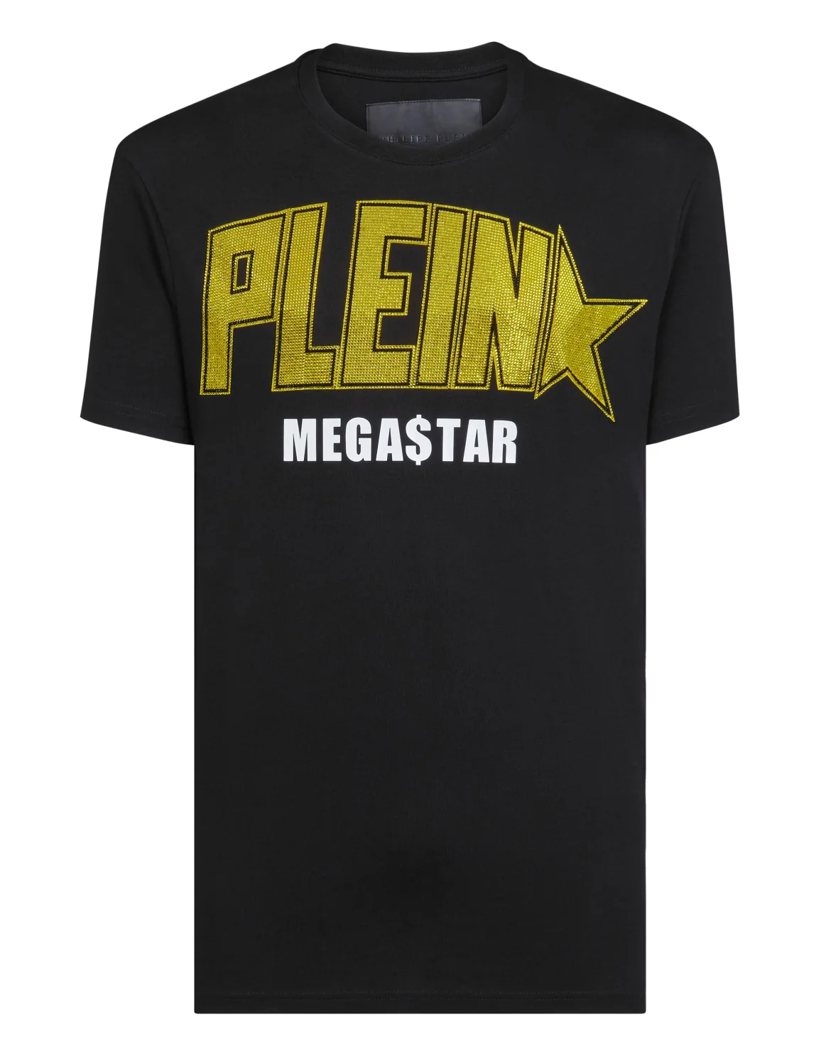 T-shirt Round Neck SS Plein Star, цвет: Черный