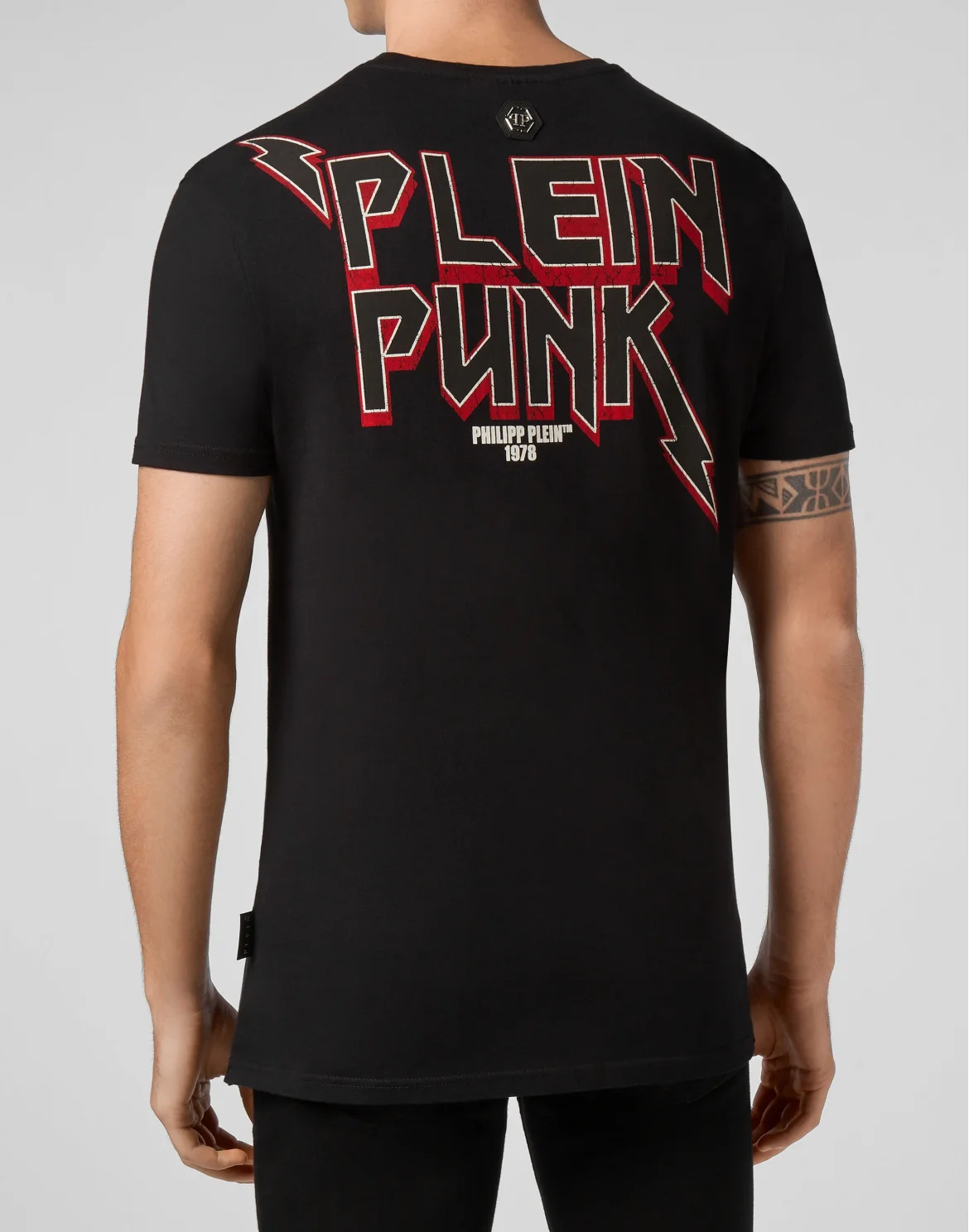 T-shirt Round Neck SS Rock PP, цвет: Черный