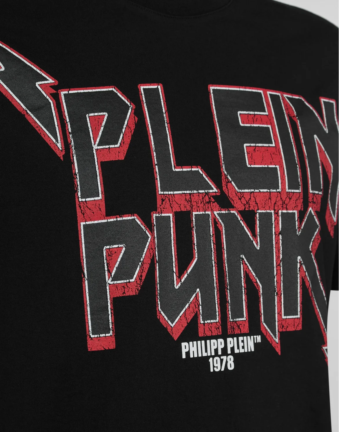  T-shirt Round Neck SS Rock PP, цвет: Черный