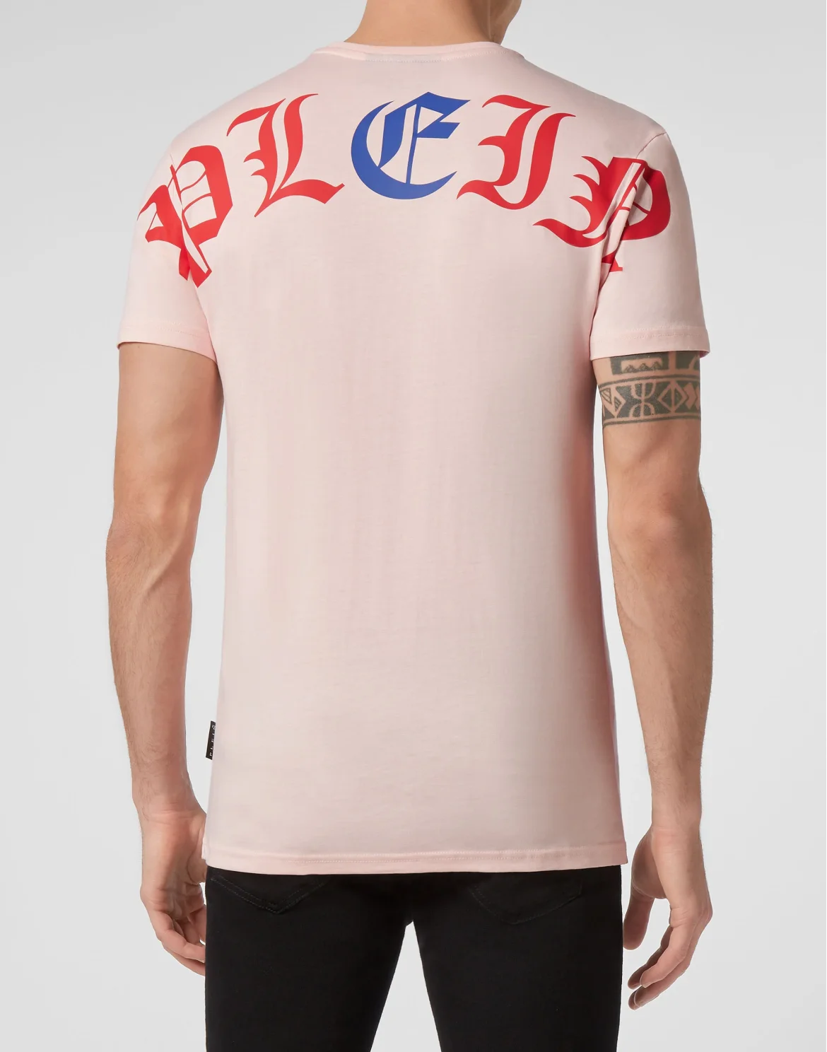 T-shirt Round Neck SS Skull, цвет: Розовый