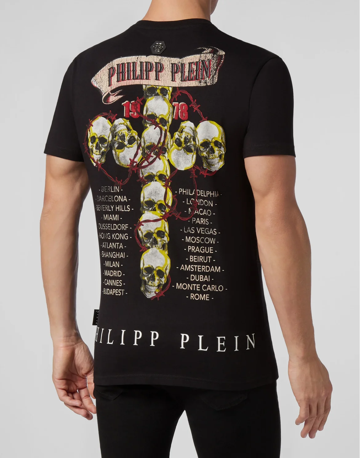 T-shirt Round Neck SS Rock PP, цвет: Черный