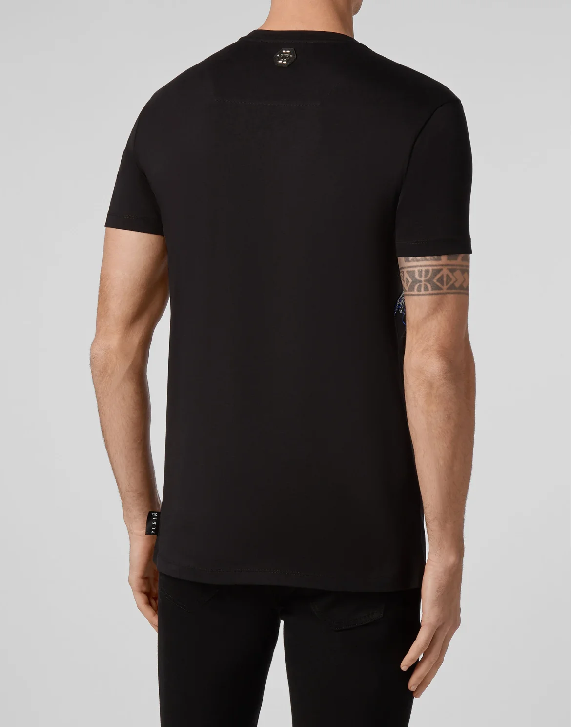 T-shirt Round Neck SS Rock PP, цвет: Черный