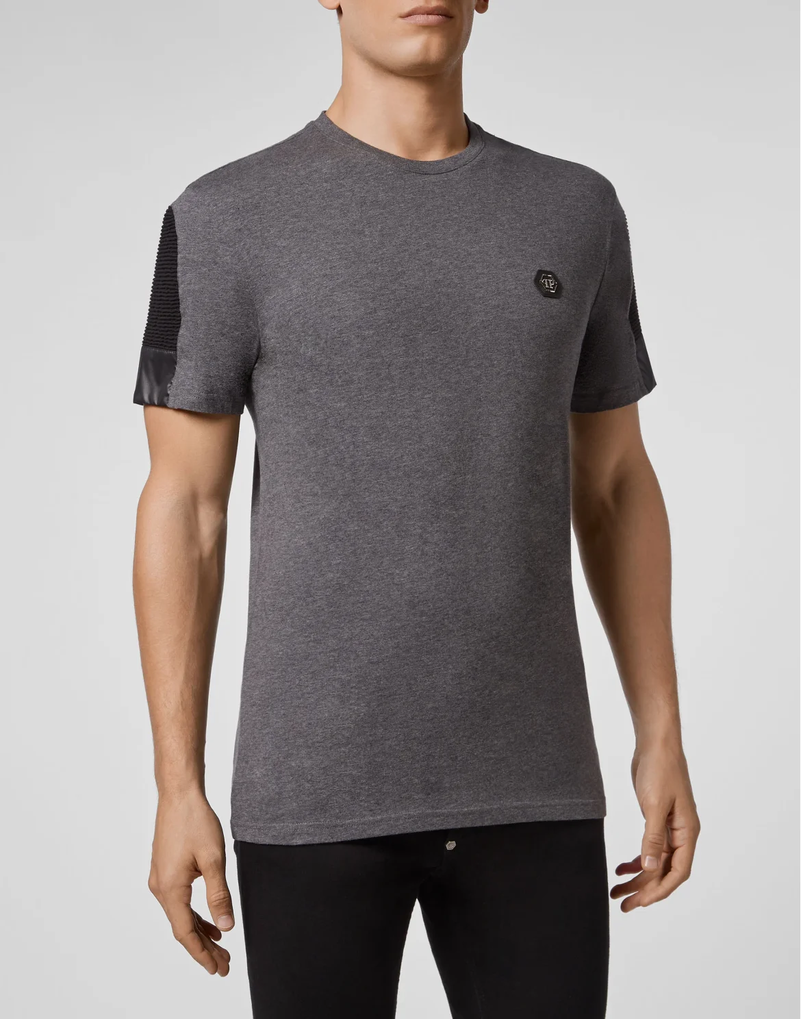 T-shirt Round Neck SS, цвет: Серый