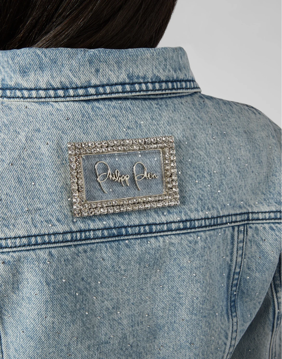 Denim Jacket Crystal, цвет: Голубой