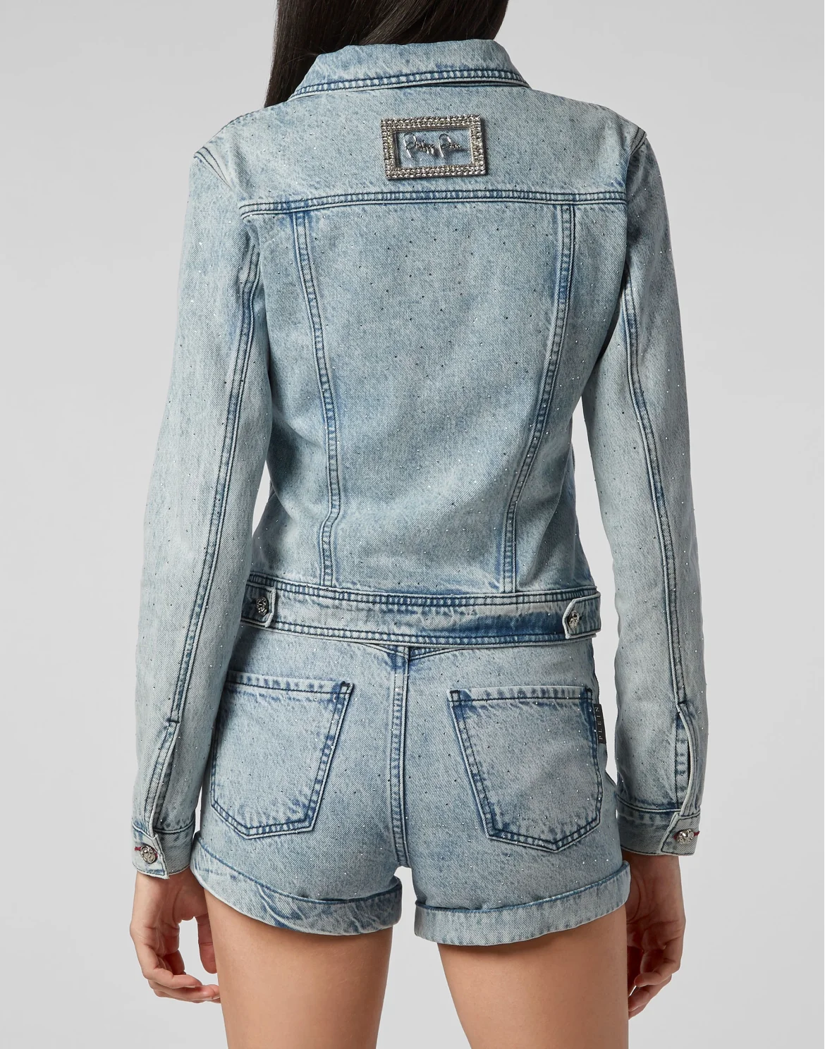Denim Jacket Crystal, цвет: Голубой