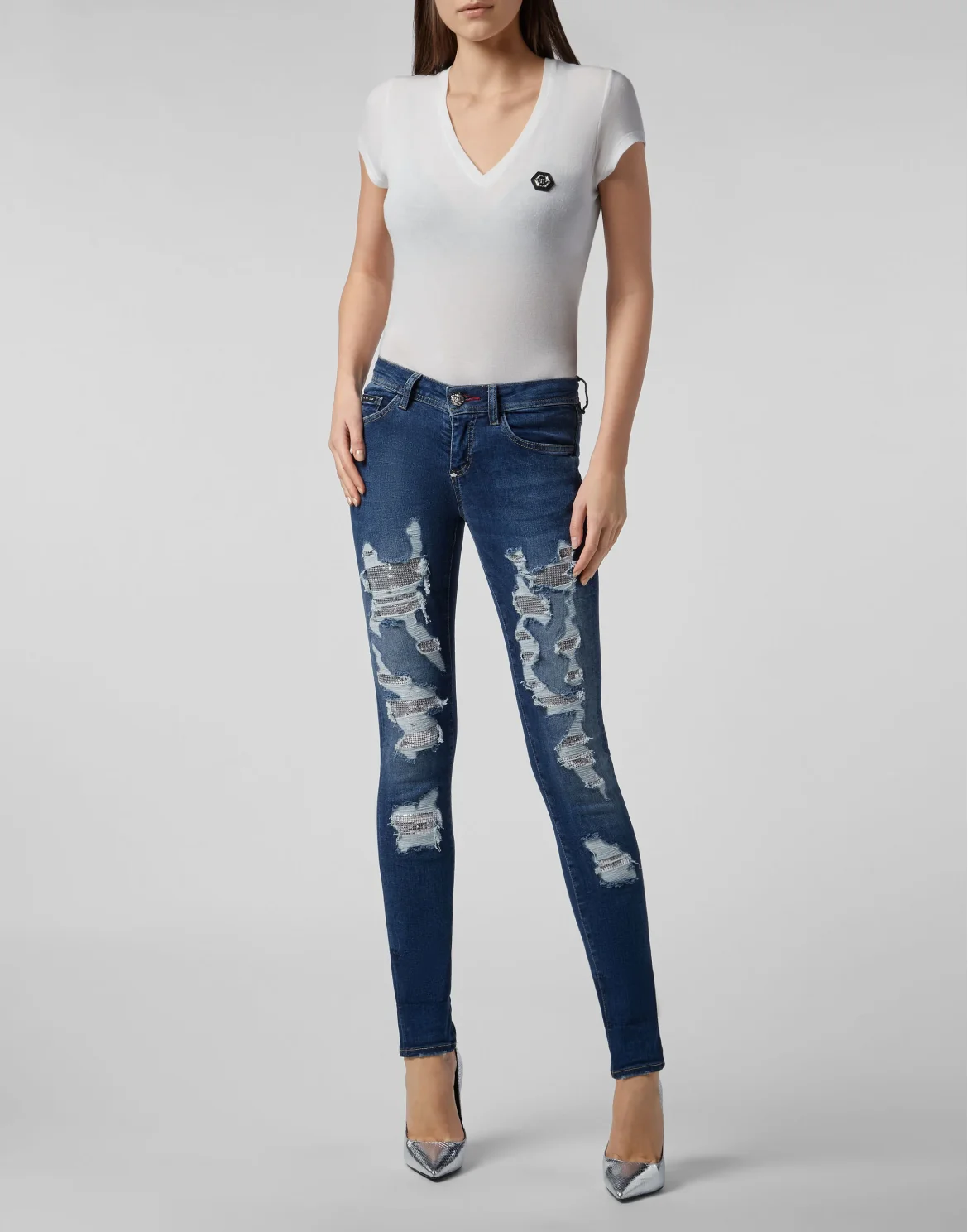 Slim Fit Rock PP, цвет: Синий