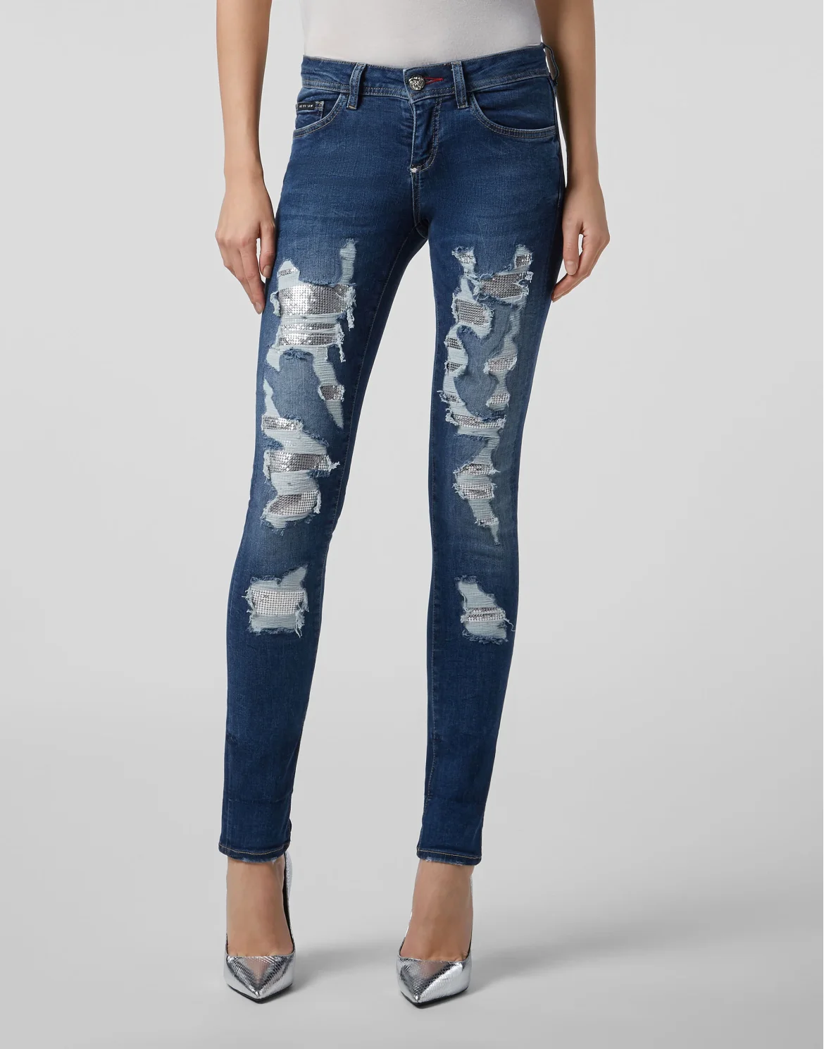 Slim Fit Rock PP, цвет: Синий