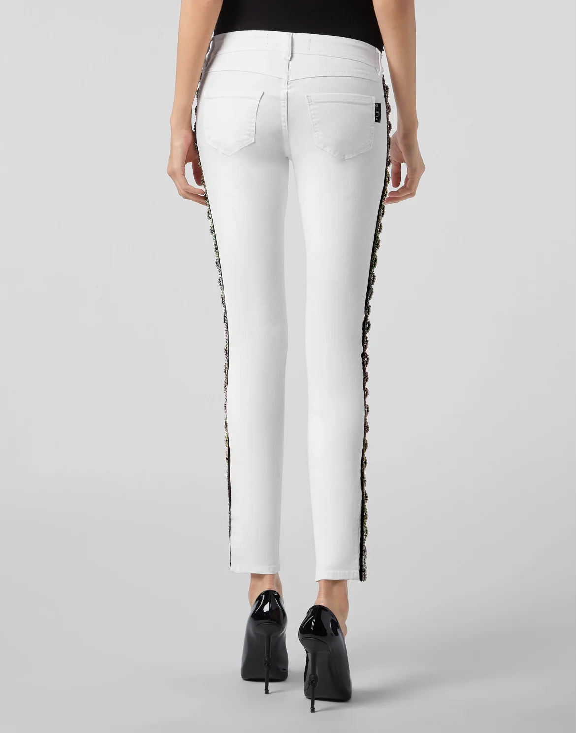 Jeggins Crystal, цвет: Белый