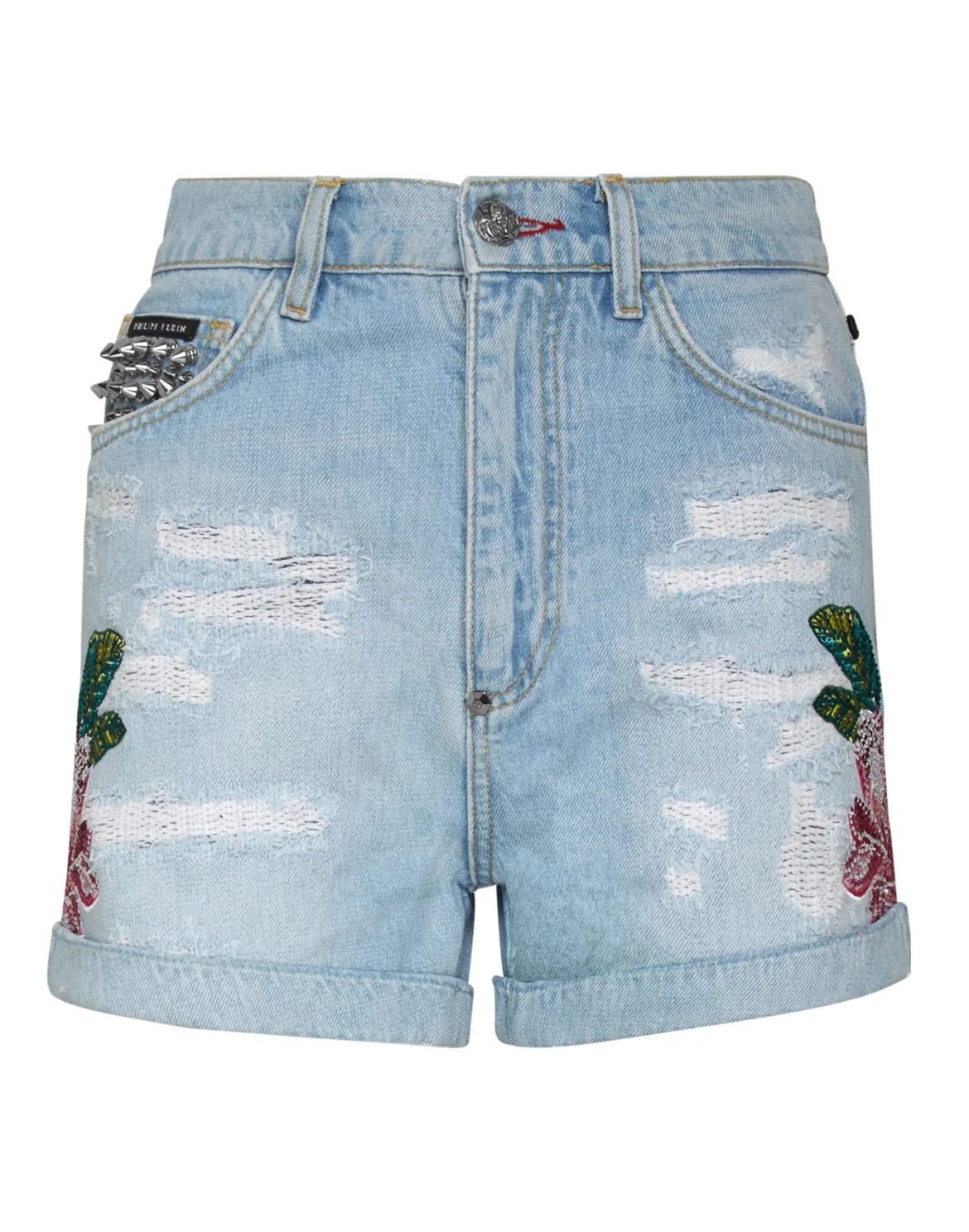 Hot pants Flowers, цвет: Голубой