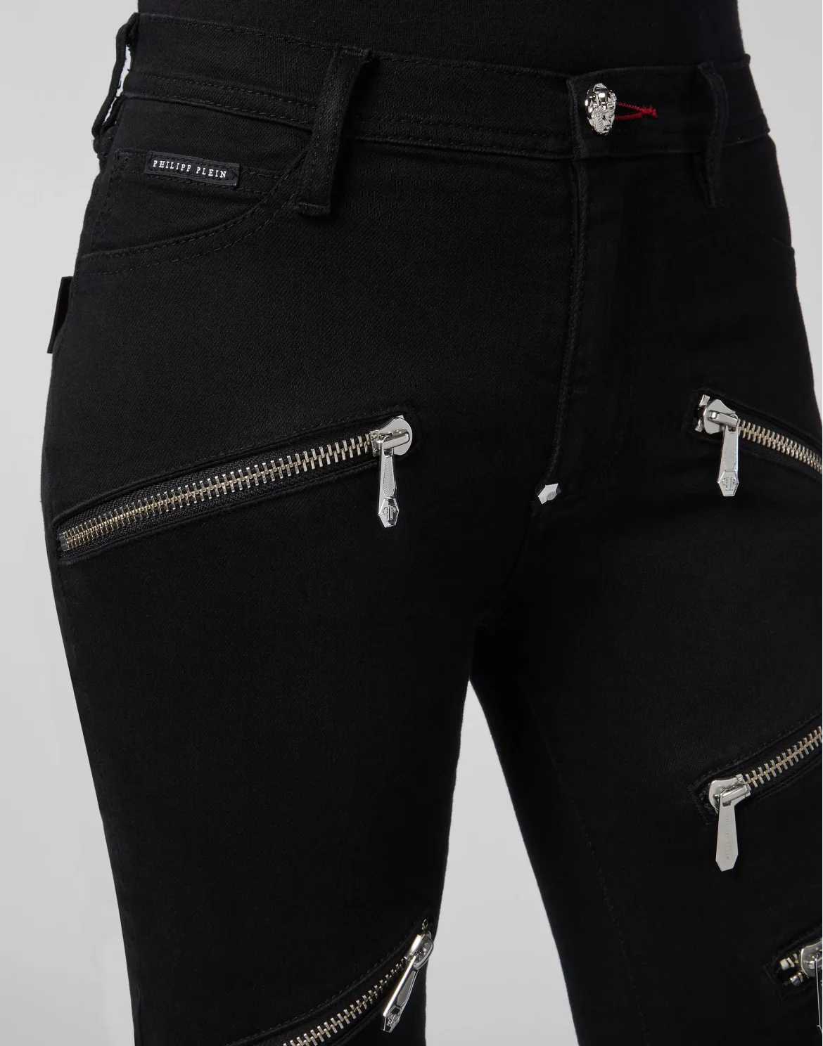 High Waist Jegging Zipped, цвет: Черный