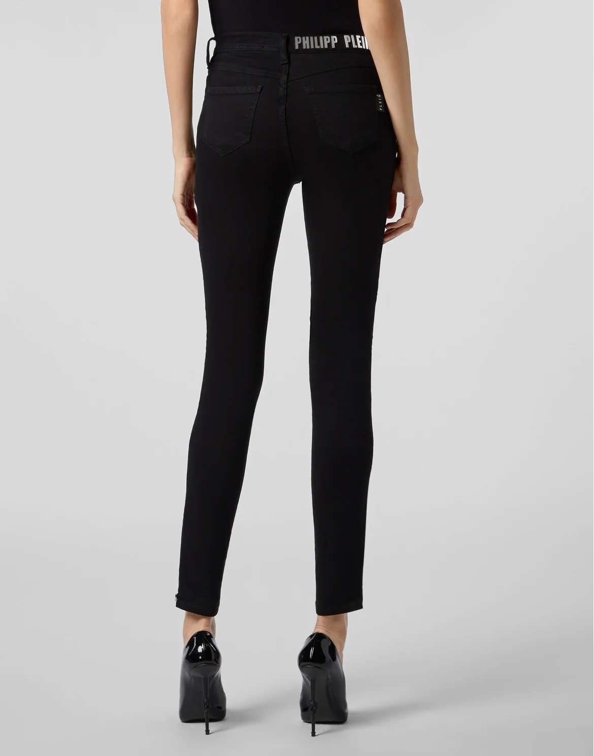 High Waist Jegging Zipped, цвет: Черный