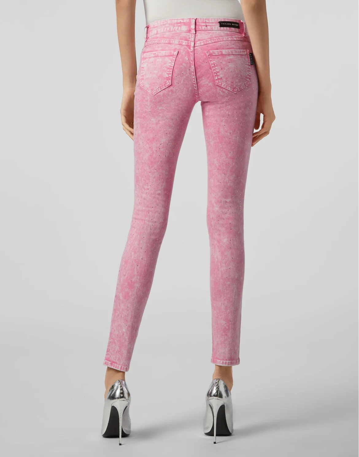 Jeggins Crystal, цвет: Розовый