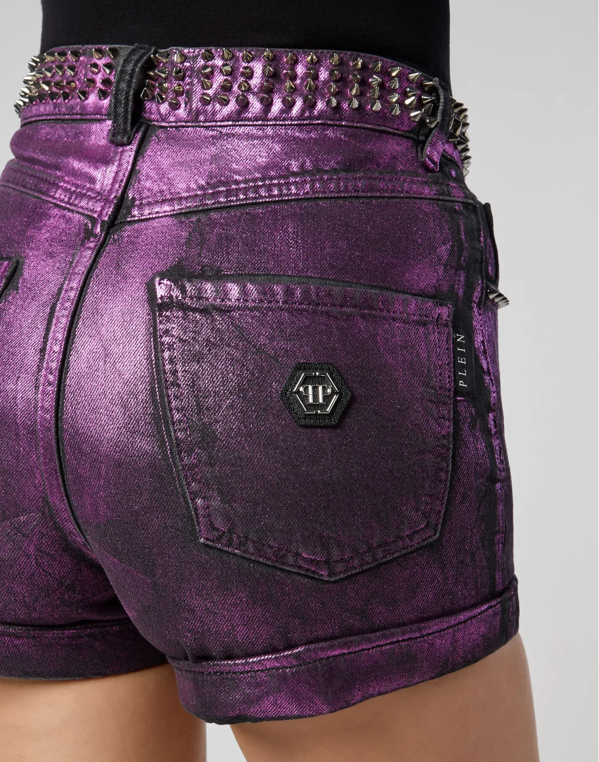 Hot pants Tie dye, цвет: Розовый