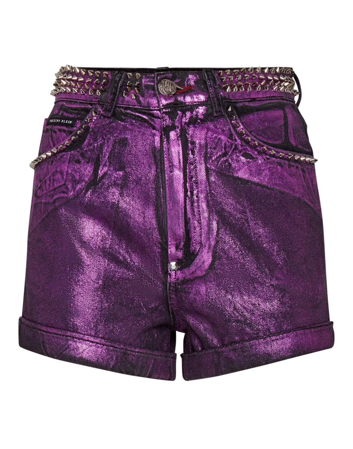 Hot pants Tie dye, цвет: Розовый