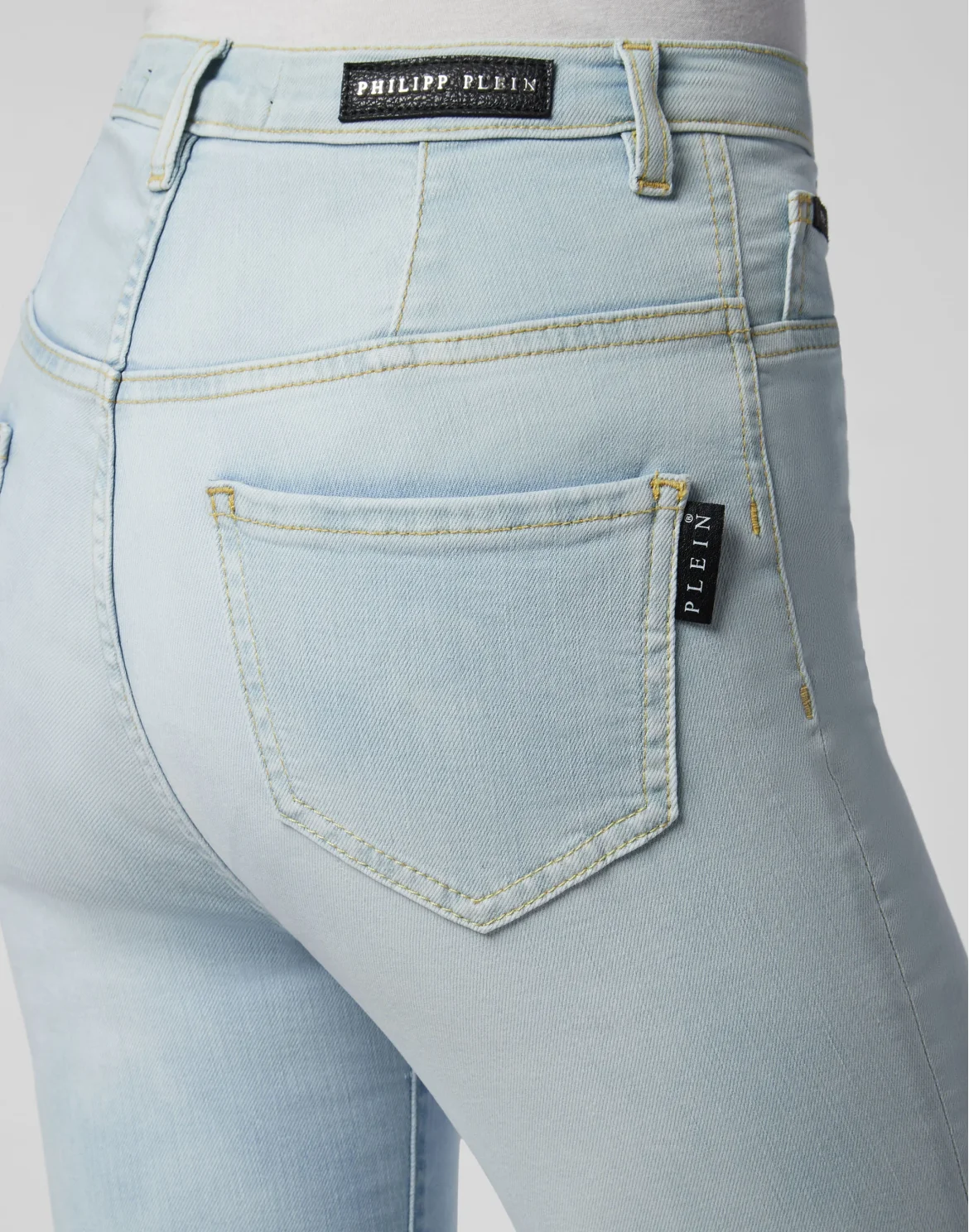 Super High Waist Jegging, цвет: Голубой