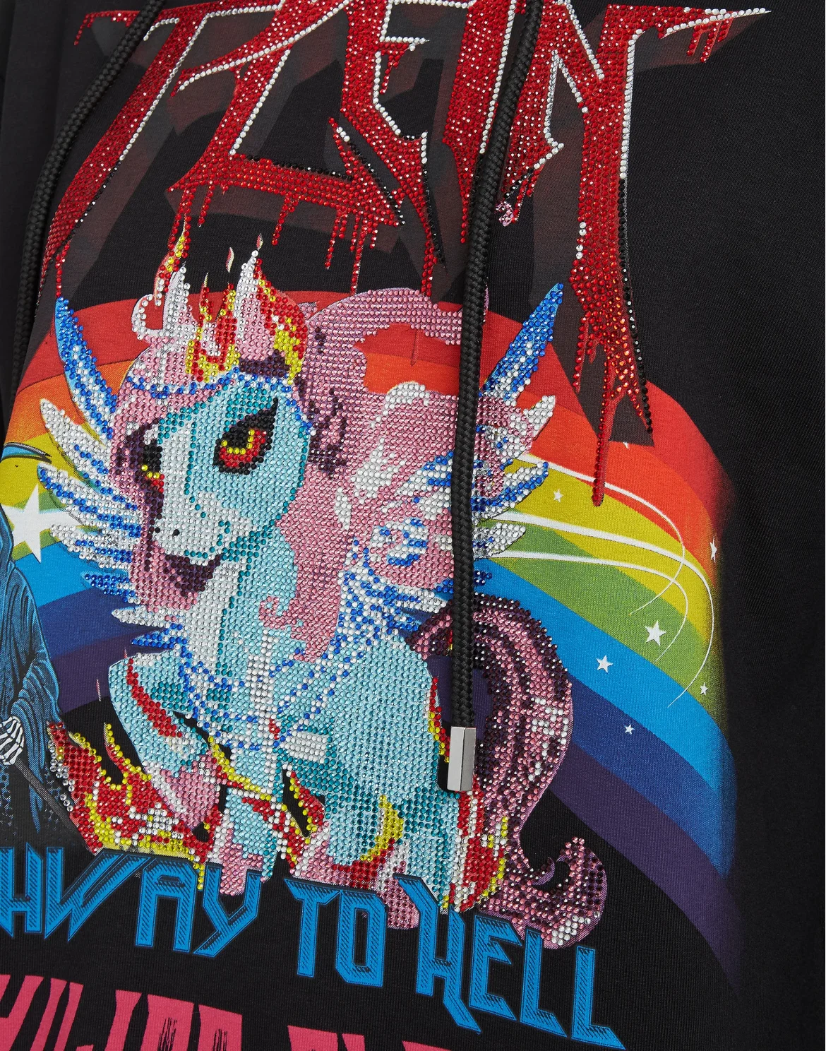 Hoodie sweatshirt Unicorn, цвет: Черный