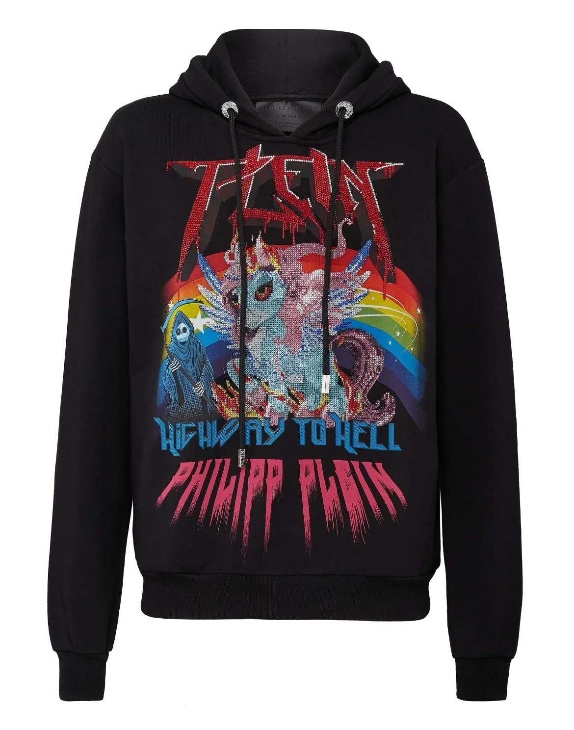 Hoodie sweatshirt Unicorn, цвет: Черный